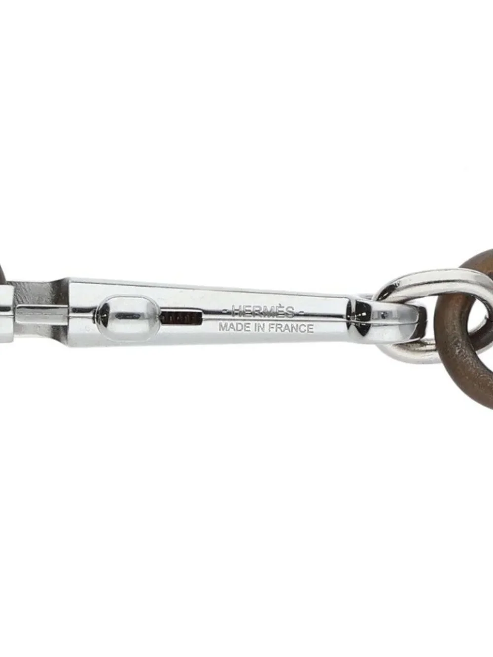 Hermes Mole Metal Buffalo Horn Bracelet